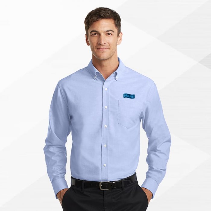 Red House® Pinpoint Oxford Non-Iron Shirt - Image 3