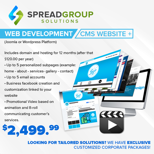 CMS Website Plus Mobile Friendly (Joomla or Wordpress Platform)